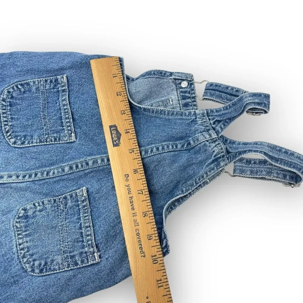 Vintage Y2K The Children’s Place Denim Overalls Ombré Butterfly Baby Size 18M